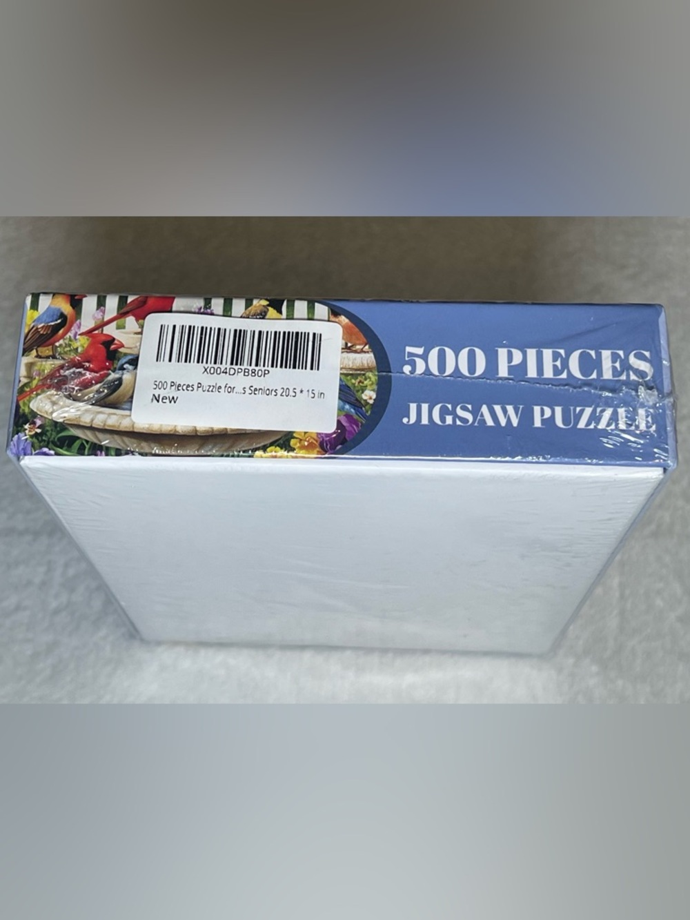 500-Piece Bird Fountain Jigsaw Puzzle - Multicolor - Picture 5 of 5